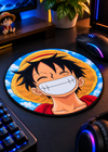 Anime Boy Round Gaming Mouse Pad 8×8 Inch  3mm