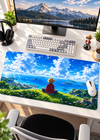 Anime Ocean Adventure Gaming Desk Pad – 60 × 30 cm