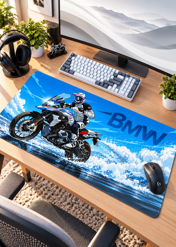 BMW Adventure Rider Gaming Mouse Pad – 60 × 30 cm