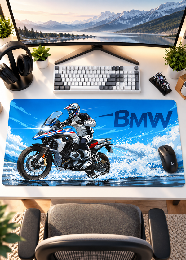 BMW Adventure Rider Gaming Mouse Pad – 60 × 30 cm