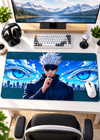 Blue-Eyed Sorcerer Anime Gaming Mouse Pad – 60 × 30 cm