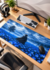 Blue Samurai 80 × 33 cm Extended Gaming Mouse Pad