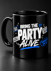 Bring The Party Alive – 11 Oz Black Ceramic Mug