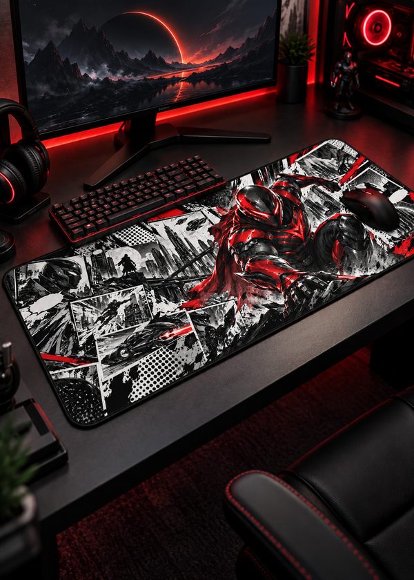 Crimson Vanguard – XL Gaming Mouse Pad