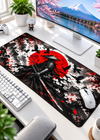 Crimson Samurai Gaming Mouse Pad – 60 × 30 cm