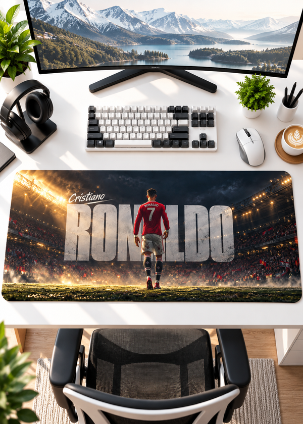 Cristiano Ronaldo 80 × 33 cm Extended Gaming Mouse Pad