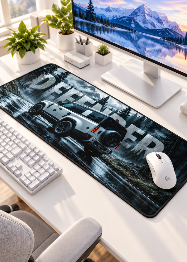 Defender Off-Road SUV Gaming Mouse Pad – 60 × 30 cm