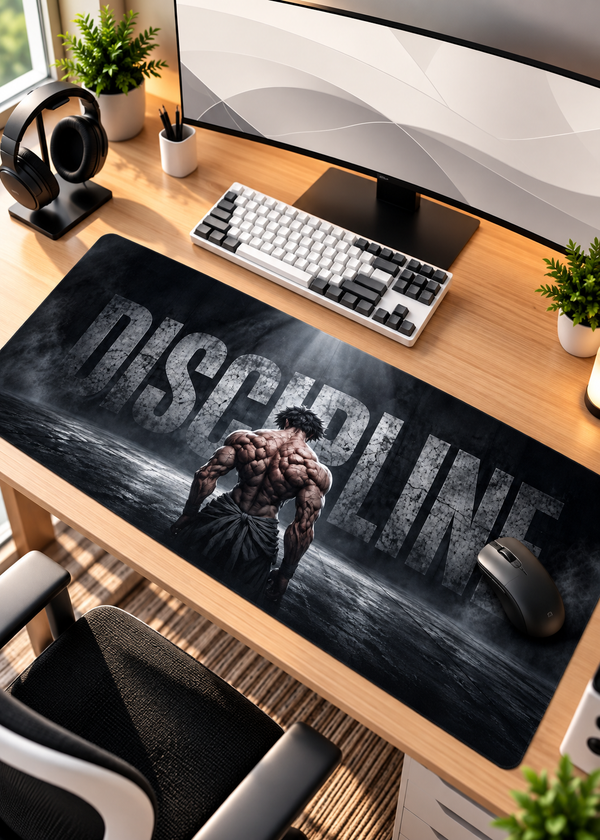 Discipline 80 × 33 cm Extended Gaming Mouse Pad