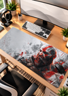 God of war Gaming Mouse Pad – 80 × 33 cm Extended Desk Mat