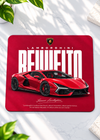 Lamborghini Red Supercar Gaming Mouse Pad – 9 × 7.8 Inch