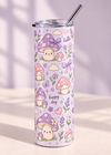 Lavender Mushroom 20oz Stainless Steel Tumbler