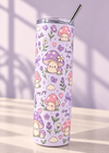 Lavender Mushroom 20oz Stainless Steel Tumbler