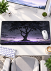 Mystical Purple Tree Gaming Mouse Pad – 60 × 30 cm