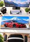 Red JDM Racing Car Gaming Mouse Pad – 60 × 30 cm