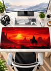 Red Desert Cowboy 80 × 33 cm Extended Gaming Mouse Pad