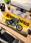 Royal Enfield Golden Rush Gaming Desk Pad – 60 × 30 cm