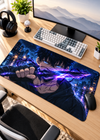 Shadow Hunter Violet Blade Gaming Desk Pad – 60 × 30 cm
