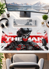 The Man Tactical Gaming Mouse Pad – 60 × 30 cm