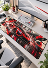 Velocity Red - Urban Racing XL Gaming Mouse Pad