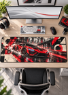 Velocity Red - Urban Racing XL Gaming Mouse Pad