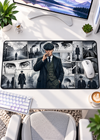 Vintage Gangster Comic Gaming Mouse Pad – 60 × 30 cm