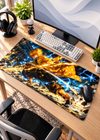 Zenitsu Sixfold Lightning Anime Gaming Desk Pad – 60 × 30 cm