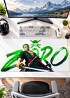 Zoro Green Blade Anime Gaming Desk Pad – 60 × 30 cm