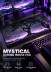 Mystical Purple Tree Gaming Mouse Pad – 60 × 30 cm