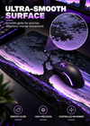 Mystical Purple Tree Gaming Mouse Pad – 60 × 30 cm